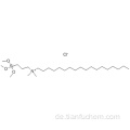 1-Octadecanaminium, N, N-Dimethyl-N- [3- (trimethoxysilyl) propyl] -, chlorid (1: 1) CAS 27668-52-6